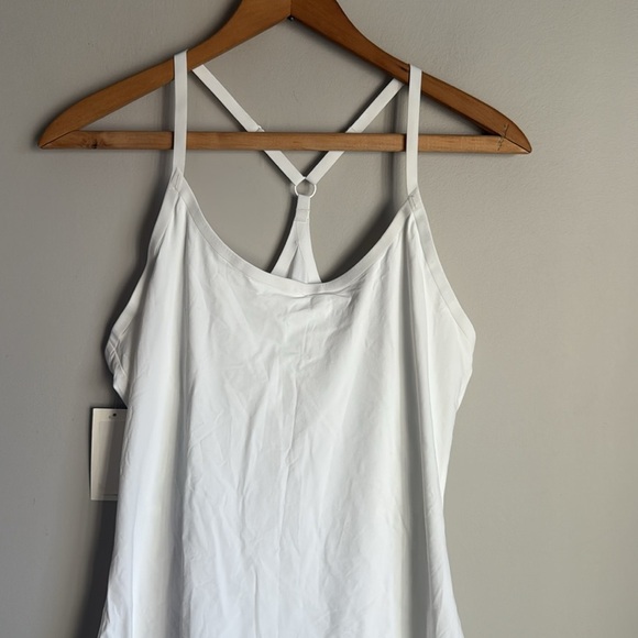 NEW Outdoor Voices Exercise Dress, white Medium - Picture 5 of 14